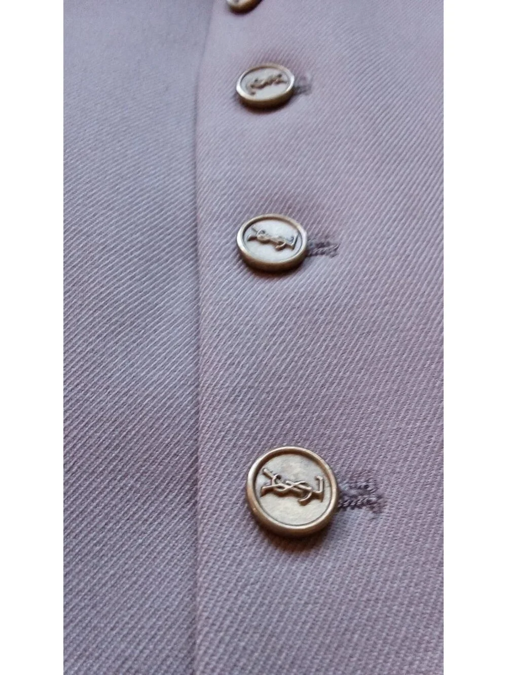 Vintage Yves Saint Laurent 3-Piece Suit (Blazer + Vest + Pants) US (36L)